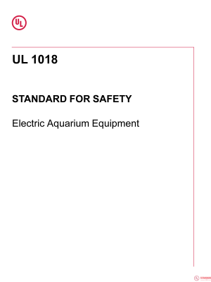 UL 1018 PDF UL 1018 PDF